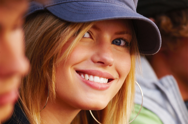 Woman Smiling